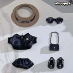 POP MART Labubu Replacing Clothes Set. Labubu Chanel Outfit (No Dolls) - Image 2