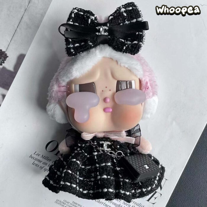 POP MART CRYBABY Replacing Clothes Set. Labubu Chanel Outfit (No Dolls) - Image 13
