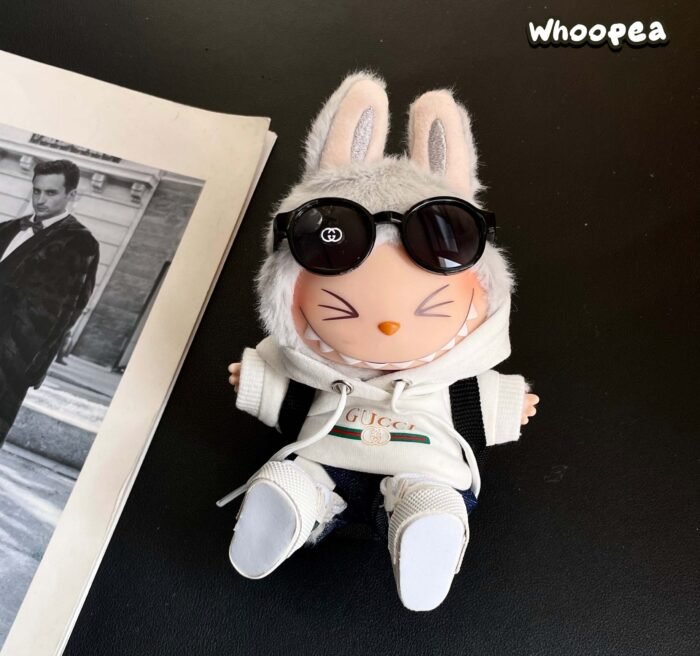 POP MART Labubu Replacing Clothes Set. Labubu Gucci Outfit(No Dolls) - Image 1