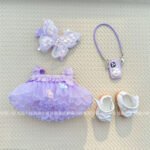 Labubu outfit- Purple Butterfly dress [Pre Order] - Image 5