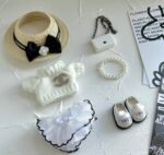 POP MART Labubu Replacing Clothes Set. Labubu Chanel Outfit (No Dolls) - Image 3