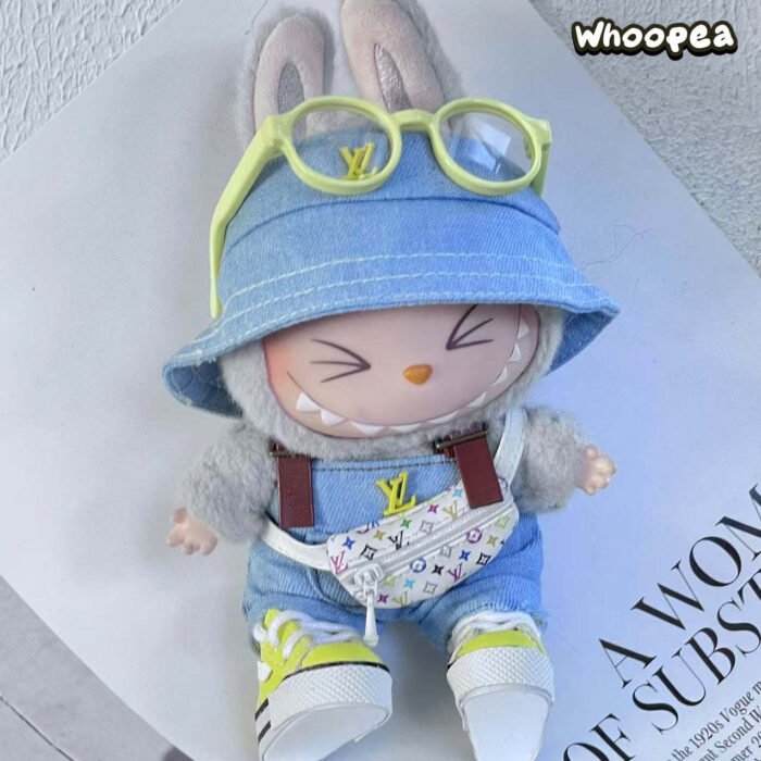 POP MART Labubu Replacing Clothes Set. Labubu LV Outfit (No Dolls) - Image 1