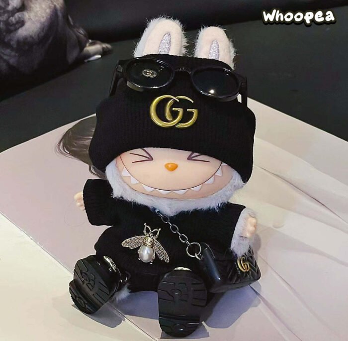 POP MART Labubu Replacing Clothes Set. Labubu Gucci Outfit(No Dolls) - Image 1