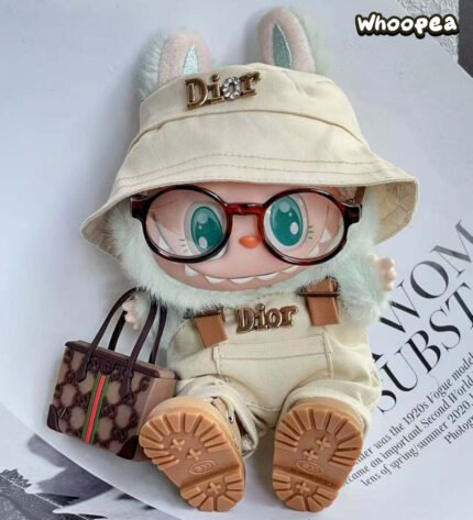POP MART Labubu Replacing Clothes Set. Labubu Dior Outfit(No Dolls)