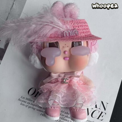 POP MART CRYBABY Replacing Clothes Set. Labubu Chanel Outfit (No Dolls)