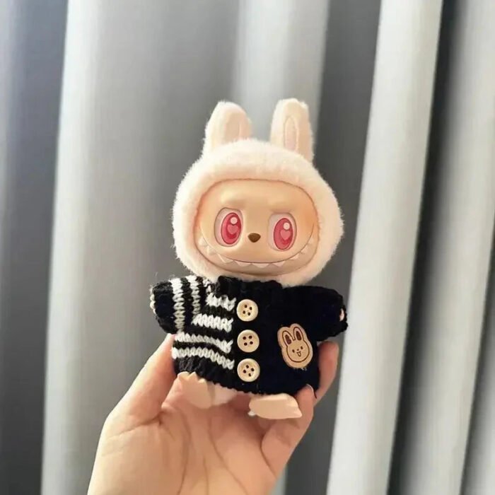 Handmade Labubu Cosy Knitwear Outfits with Accessories - Image 10