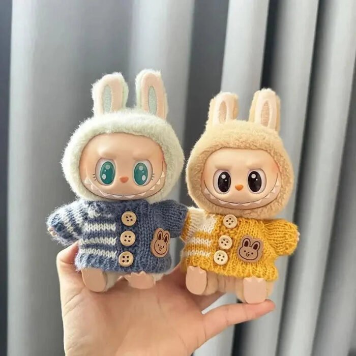 Handmade Labubu Cosy Knitwear Outfits with Accessories - Image 7