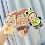 Handmade Labubu Crochet Animal Outfits - Image 2