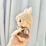 Handmade Labubu Crochet Animal Outfits - Image 7