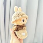 Handmade Labubu Crochet Animal Outfits - Image 8