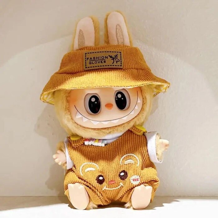 Handmade Labubu Forest Friends Dungaree Outfit - Image 5