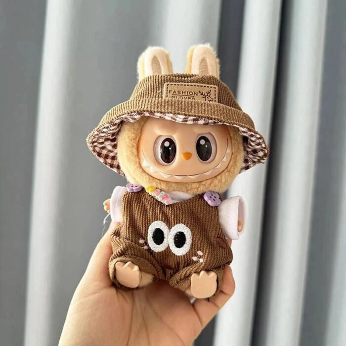 Handmade Labubu Forest Friends Dungaree Outfit - Image 8