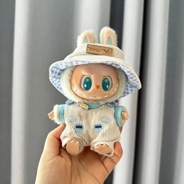 Handmade Labubu Forest Friends Dungaree Outfit - Image 7