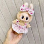 Handmade Labubu Heart Dress Outfit with Accessories - Image 2