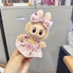Handmade Labubu Heart Dress Outfit with Accessories - Image 6