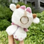 Handmade Labubu White Sheep Overalls Outfit - Image 2