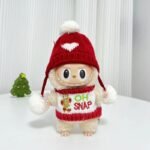 Labubu Little Heart Cap + Little Cokkie Man Costume