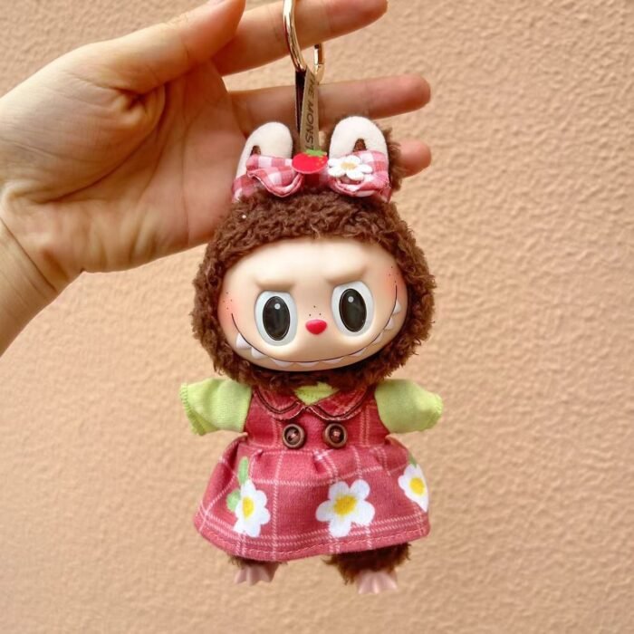 Labubu Stawberry Rose Costume - Image 1